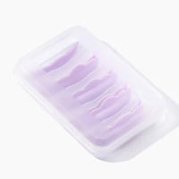 GLIMOCN5 pares de almohadillas para permanente de pestañas de silicona, varillas para pestañas, escudo de elevación, rizador de pestañas 3D, accesorios, herramientas aplicadoras - details 0
