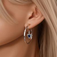 Pendientes de aro de plata de ley 2024 para mujer, exquisitos pendientes de aro con forma de estrella de mar y mariquita de cuatro hojas, regalo de joyería de boda y compromiso, novedad de 925 - details 15