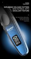 Kemei-cortadora de pelo profesional para hombre, maquinilla de cortar el pelo eléctrica, recargable, inalámbrica, 9000RPM - details 2