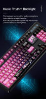 SKYLOONG GK104 Pro Teclado Gamer Mecánico Tamaño Completo Inalámbrico Retroiluminado RGB - details 10