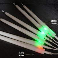 Velas Recargables 6pc Sensor Táctil Lámpara de Ventana Control Remoto Lámpara de Atmósfera para Fiesta, Boda, Comedor, Gabinete, Hogar. - details 1