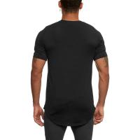 Camiseta de Compresión de Secado Rápido Manga Corta, Fitness para Hombres, Ropa de Entrenamiento de Bodybuilding, Material de Poliéster - details 3