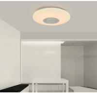 Luz de techo LED inteligente RGB con altavoz musical, lámpara regulable con aplicación Bluetooth, 36W, 220V, Control remoto para el hogar, dormitorio y sala de estar, TUYA - details 16