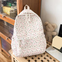 Mochila escolar coreana para estudiantes, mochilas florales blancas para niñas adolescentes, mochila Linda para mujeres, bolsa para libros de marca, mochila de nailon - details 13
