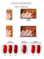 ROSALIND-esmalte de Gel semipermanente para uñas, barniz híbrido con purpurina UV Led para manicura artística, imprimación para capa superior y Base - details 12