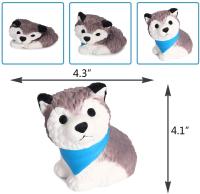 Bola de estrés de elevación lenta para niños, juguetes de comida para apretar, animales Kawaii, Jumbo, Squishy, unicornio, pastel, ciervo, Panda - details 13