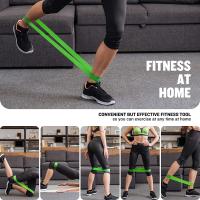 Bandas de resistencia premium Entrenamiento de fuerza mejorado para desarrollar músculos Solución versátil de gimnasio en casa para fitness Yoga Pilates - details 22