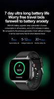 2025 Nuevo VE31 Smartwatch SOS Llamada de emergencia ECG Temperatura Detección de frecuencia cardíaca Asistente de voz Modo deportivo Compatible con Android IOS Bluetooth Smartwatch - details 6