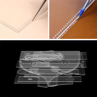 Plantillas de cuero para bolso de pecho a la moda, artesanía artesanal, bricolaje, fabricación de bolsos de hombro, plantillas acrílicas, accesorios de artesanía de cuero duraderos - details 5