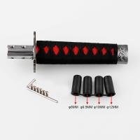 Perilla de cambio de marchas Universal, accesorios para coche, Katana samurái, JDM, 200MM/300MM, con adaptadores - details 10