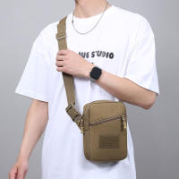 Bolsa táctica de pesca para el pecho, Mini teléfono móvil para hombre, viajes al aire libre, compras, paquete de almacenamiento grande, bolsos de hombro tipo bandolera - details 5