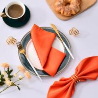 Servilleta de satén de 30cm x 30cm, decoración de mesa para servir, toalla de cena para fiesta de boda, hogar, Hotel, decoración navideña, servilletas de mesa, color verde, 6 uds. - details 16
