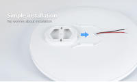 Lámparas de techo modernas con Sensor de Radar, luces LED de AC220V con Sensor de movimiento sensible a la luz para pasillo de casa, 15W, 20W, 50W - details 12