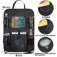 Organizador Universal multibolsillo para asiento trasero de coche, bolsa de viaje impermeable, accesorios para coche - details 0