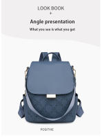 1 nueva mochila en relieve, mochila versión coreana para mujer, bolso escolar de gran capacidad, bolso de viaje de negocios de cuero suave - details 23