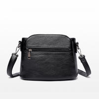 Bolso cruzado de diseño Retro para mujer, bolsos de hombro de cubo de cuero PU, bolsos pequeños de tendencia de calidad - details 14