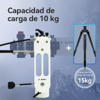 Montaje de Telescopio Ajustable SVBONY SV225 con Cabeza de Fluido SA410 y Soporte de Fibra de Carbono para Seguir Luna y Planeta - details 2
