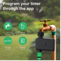 Controlador de Riego Inteligente Tuya Temporizador Automático Compatible con Bluetooth - details 9