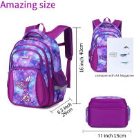 Mochilas escolares para adolescentes, niñas y niños, mochila escolar con estampado de dibujos animados, resistente al agua, de anime - details 7