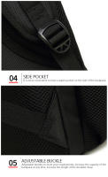 Mochila Suiza antirrobo para hombre, bolsa de viaje para ordenador portátil de 17 pulgadas, 15,6, carga USB, impermeable - details 20