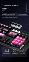 SKYLOONG GK104 Pro Teclado Gamer Mecánico Tamaño Completo Inalámbrico Retroiluminado RGB - details 8