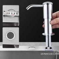 Dispensador de jabón líquido para fregadero de mano con tubo de extensión instalado a presión del fregadero, bomba de cocina - details 3
