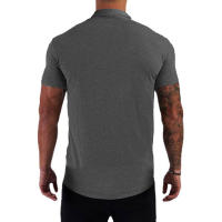 Casual Simple and Easy To Match Men's Summer cotton Short-sleeve POLO T-shirt  Slim Lapel Polo Shirt Casual Business T-shirt - details 7