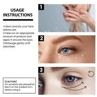 Crema para los Ojos de Pepitida Instantánea de 3 Minutos Eliminación de Arrugas, Levantamiento, Enderezo Adiós a las Ojeras, Hidratación Herramientas de Cuidado de la Piel Facial - details 13