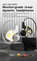 Original QKZ AK6 Ares Wired Earphone in-ear 3.5mm AUX HIFI Sound Detachable Wired Control With MIC Sports Running Music Earphone - details 0