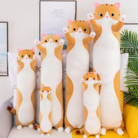 Cojín decorativo de felpa para niños, cojín de asiento de felpa larga con diseño de gato lindo para dormir, ideal para cumpleaños - details 0