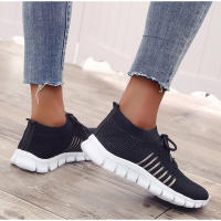 New Summer Sneakers Women Slip on Mesh Light Breathable Running Shoes Woman Walking Platform Comfortable Female Casual Shoes - details 11