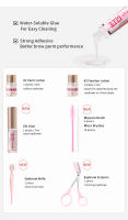 Conjunto Profesional para Permanentear Cejas DIY Herramienta de Maquillaje de Belleza para Uso Doméstico Elevación de Cejas de 45-60 Días - details 3