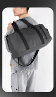 1 bolsa de deportes nueva, bolsa de fitness para natación con separación en seco y húmedo, bolso de viaje de gran capacidad para hombres y mujeres, bolsa de almacenamiento multifuncional para almacenamiento de zapatos independiente - details 18
