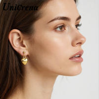 Encantos de Corazón 3D UniCrena Joyería DIY de Oro-Plata Colgante de Corazón Grueso para Collar Pulsera Pendientes Regalo Hipoalergénico para Adolescentes Mujeres 4Pcs - details 4