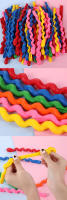 100/200PCS Globo en espiral Globos de colores variados Tornillo Torcido Globos de látex Accesorios de decoración para reuniones Fiesta Cumpleaños Decoración de boda Diseño Creativo Accesorios de rendimiento mágico Decoraciones divertidas para el día del n - details 2