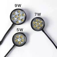 Luz LED regulable para acuario, alimentada por USB, con temporizador, 360 grados, espectro completo, luz para pecera, crecimiento de plantas, botella suculenta - details 2