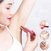 Epilador Eléctrico Portátil Mini Forma de Labial Eliminación de Vello Corporal y Facial Segura y Sin Dolor Accesorio de Belleza para Mujeres - details 0