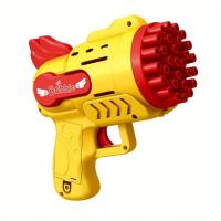 Pistola de burbujas de avión de 29 agujeros nuevo juguete de burbujas gatlin juguete de niños máquina de burbujas - details 4