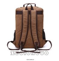 Mochila de lona Vintage para hombre, bolso de hombro de viaje de gran capacidad, mochilas escolares para adolescentes, mochila para ordenador portátil - details 11
