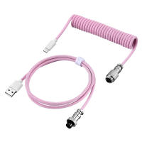 Cable de bobinado de aviador con puerto USB tipo C, accesorios para teclado para juegos de ordenador de escritorio - details 4