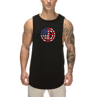 Summer Quick Dry Breathable Tank Top Man Basketball Training Fitness Muscle Vest Street Casual Hip Hop Style T-shirt Gym Singlet - details 2