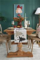 Corredores de mesa de Feliz Año Nuevo, decoraciones navideñas para el hogar, fiesta, árbol de Navidad, copo de nieve impreso, decoración de otoño, 2024 - details 3