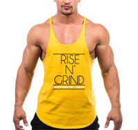 New Mens Cotton Breathable Tank Tops Shirt Gym Fitness Vest Sleeveless Male Casual Bodybuilding Sports Running Workout Clothes - details 7