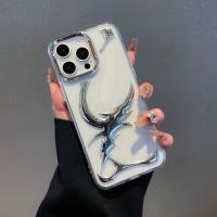 Nueva funda de teléfono con forma de estrella 3D de personalidad atractiva para iPhone 16 14 13 15 Pro Max, moderna, hueca, delgada, a prueba de golpes, protectora y suave. - details 6