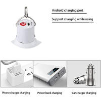 Linterna led portátil con carga USB, Bombilla colgante recargable de 30W, 20W, 50W, para tienda de campaña, vendedor callejero, luz de emergencia - details 4