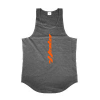 Camiseta Deportiva de Algodón sin Mangas para Hombres Cuello Redondo Estampado - details 14