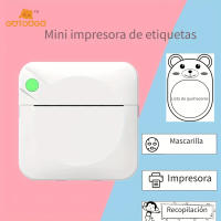 Mini impresora portátil inalámbrica para teléfono móvil IOS y Android, impresión sin tinta, BT, foto térmica, regalo, notas de estudio, etiqueta de recibo - details 0