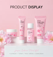 LAIKOU Sakura juegos de cuidado de la piel limpiador Facial crema Facial protector solar tóner hidratante brillo reafirmante Kit de cuidado Facial hidratante - details 12