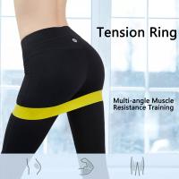 Bandas de resistencia deportivas para Yoga, varios colores, equipo de gimnasio, TPE, bandas elásticas para Fitness en casa, entrenamiento de fuerza para Pilates - details 6