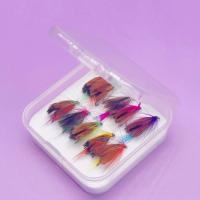 Señuelo de pesca con moscas húmedas, mariposas, insectos, polilla biónica, salmón, trucha, cebo de pesca con mosca, aparejos de pesca de agua dulce y salada, 5/10 Uds. - details 9